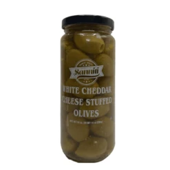 Sanniti White Cheddar Stuffed Olives,16 Oz