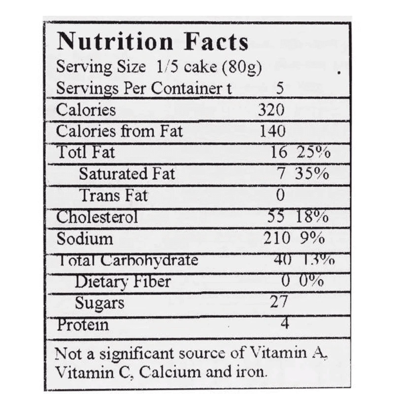 Schluender Amaretto Liquor Cake, 14 Oz - Image 3