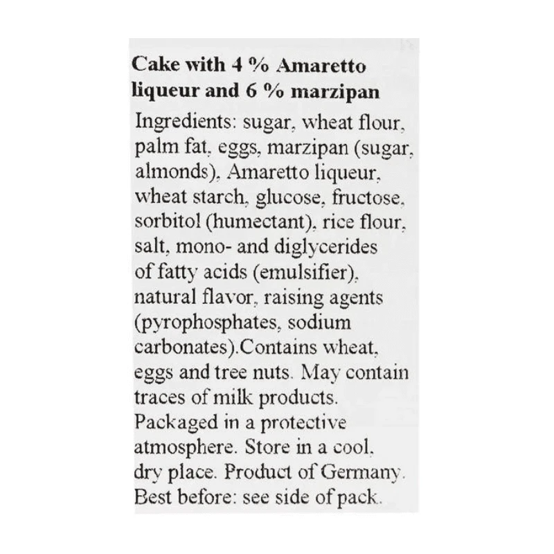 Schluender Amaretto Liquor Cake, 14 Oz - Image 2