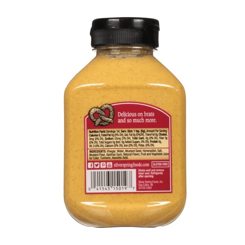 Silver Spring Beer’n Brat Mustard, 9.5 Oz - Image 2