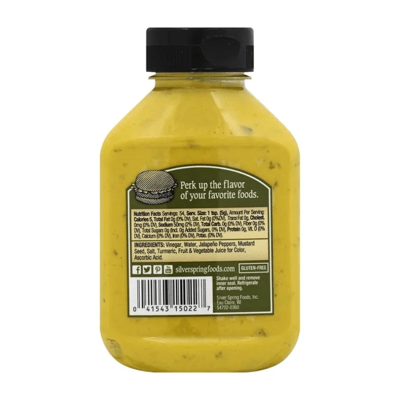 Silver Spring Jalapeno Mustard, 9.5 Oz - Image 2