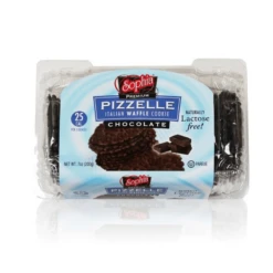 Sophia Pizelle Chocolate Waffle Cookies, 7 Oz