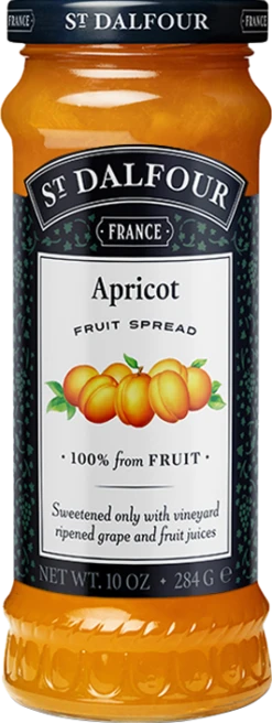 St Dalfour Apricot Fruit Spread, 10 Oz