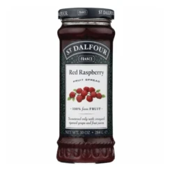 St Dalfour Red Raspberry Fruit Spread, 10 Oz