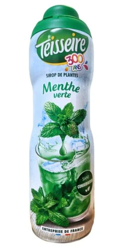 Teisseire French Mint Syrup, 20 Oz