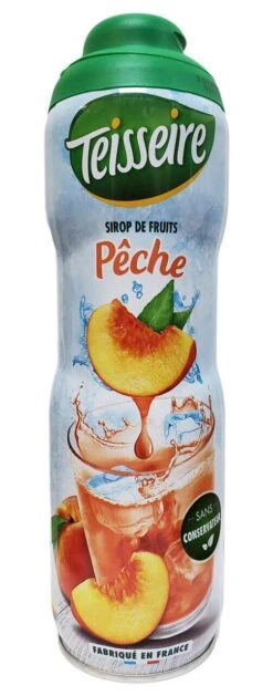 Teisseire French Peach Syrup, 20 Oz