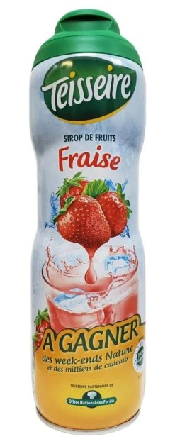Teisseire French Strawberry Syrup, 20 Oz