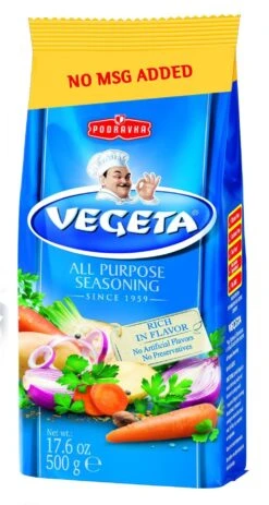 Vegeta No MSG All Purpose Seasoning, 17.6 Oz (500g)