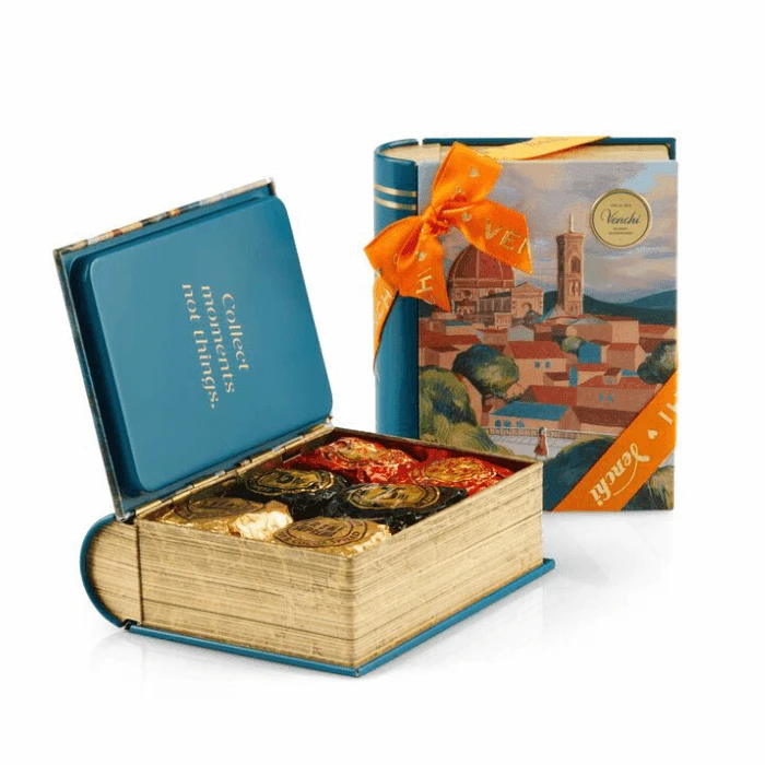 Venchi Italian Dream Florence Mini Book Gift Box, 4.12 Oz