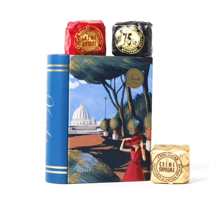 Venchi Italian Dream Rome Mini Book Gift Box, 4.12 Oz - Image 3