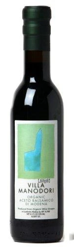 Villa Manodori Organic Balsamic Vinegar, 8.45 Oz