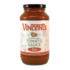 Vincent's Original Sauce Hot, 25 Oz