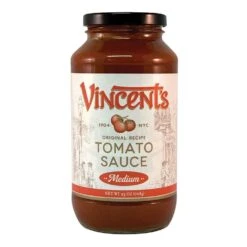 Vincent's Original Sauce Medium, 25 Oz